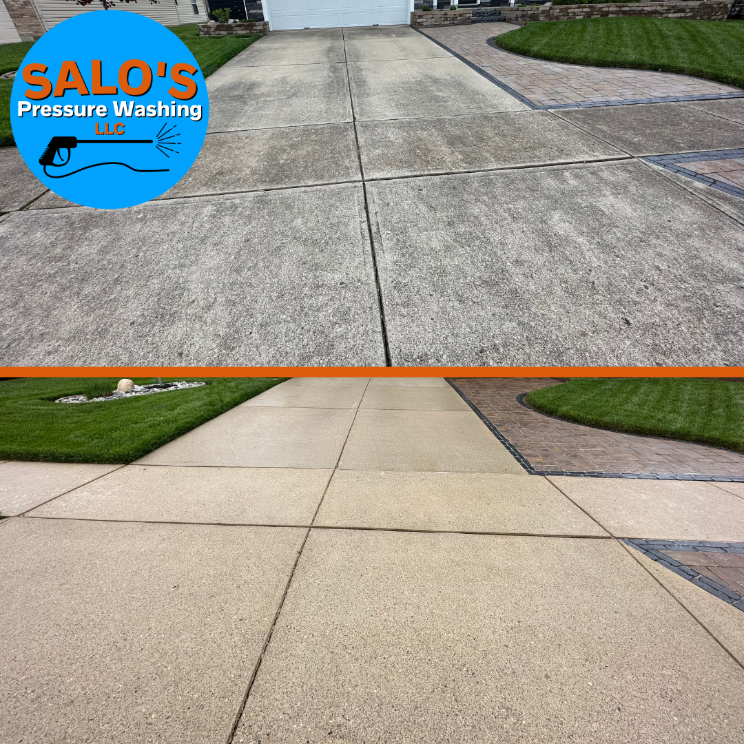 Transformative Concrete Cleaning and Driveway Washing Serviced in Fairborn, OH